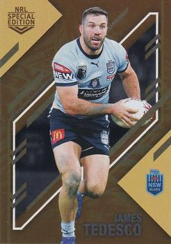 2023 NRL Traders Rivalry - Gold #G2 James Tedesco Front